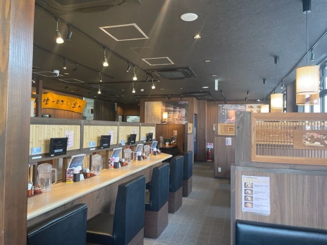 広い店内で安心して勤務出来ます