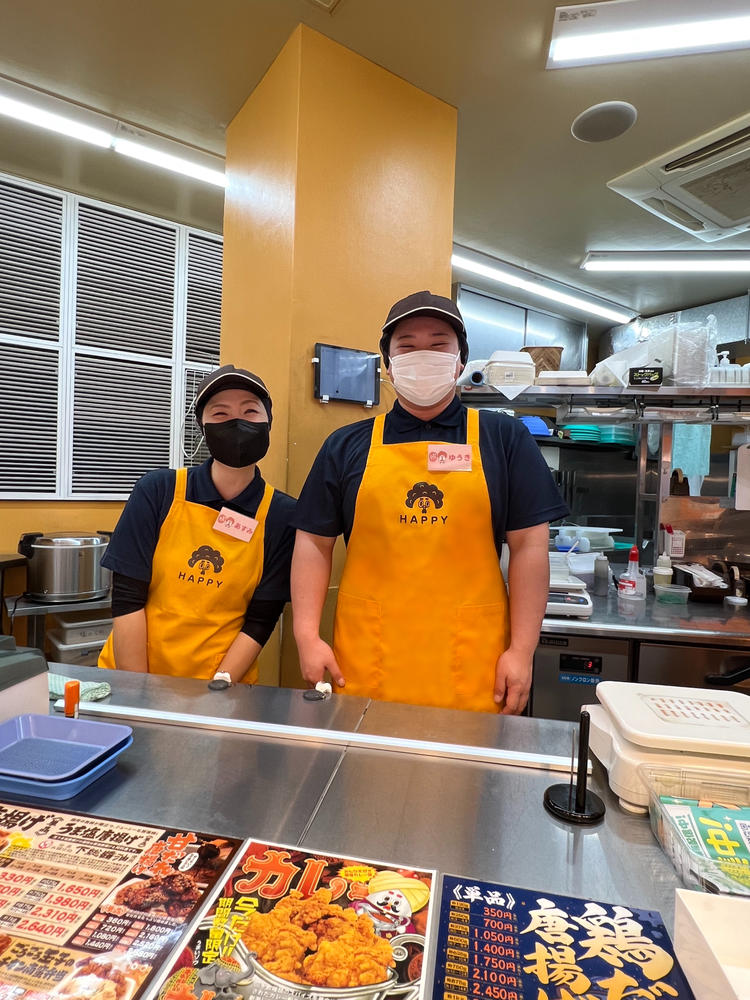 男性スタッフも頑張っています!