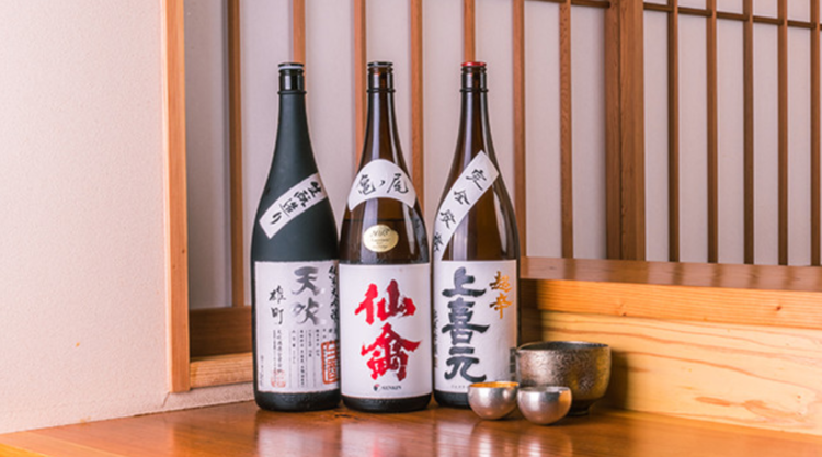日本各地の日本酒は料理との相性は抜群!