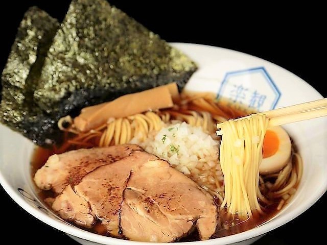 楽観を代表するラーメン☆<特製 琥珀>