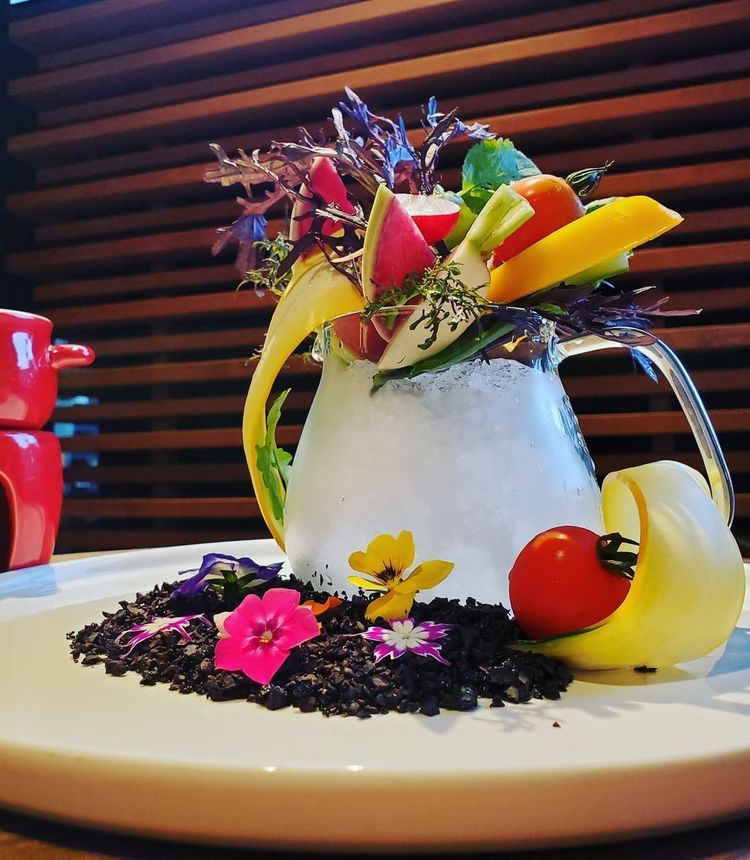 産地直送野菜のガーデニングバーニャカウダ