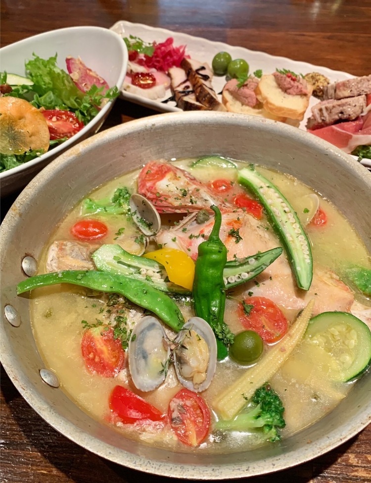 体にも良いお料理が自慢です!