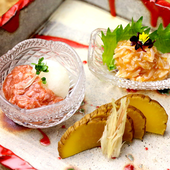 素材など全てにこだわった料理②