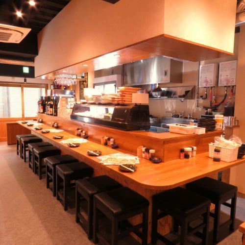 清潔感のある綺麗な店内