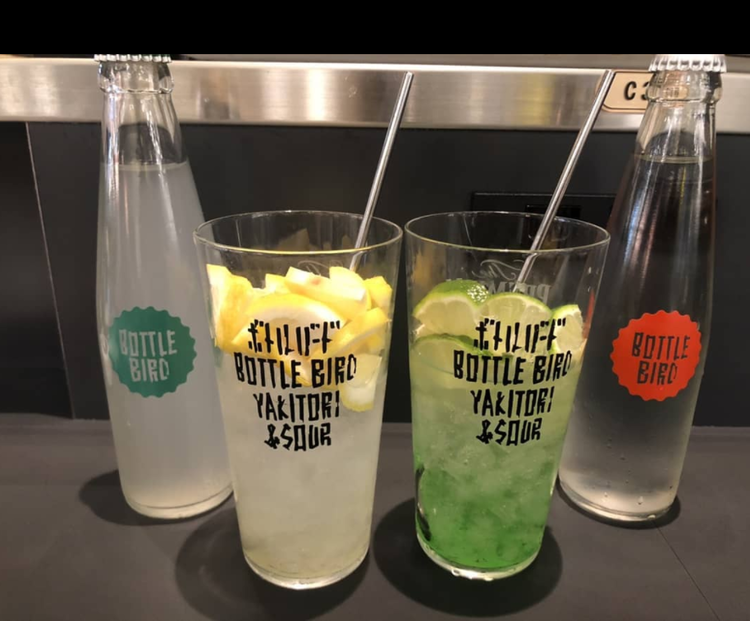 アルコールと割り材を別々にセレクト