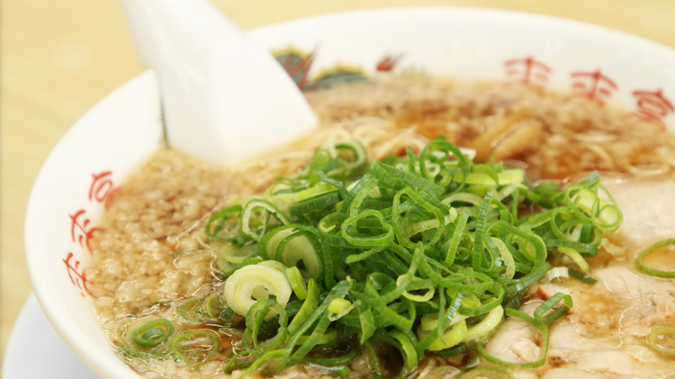京都風醤油味の鶏ガラスープです