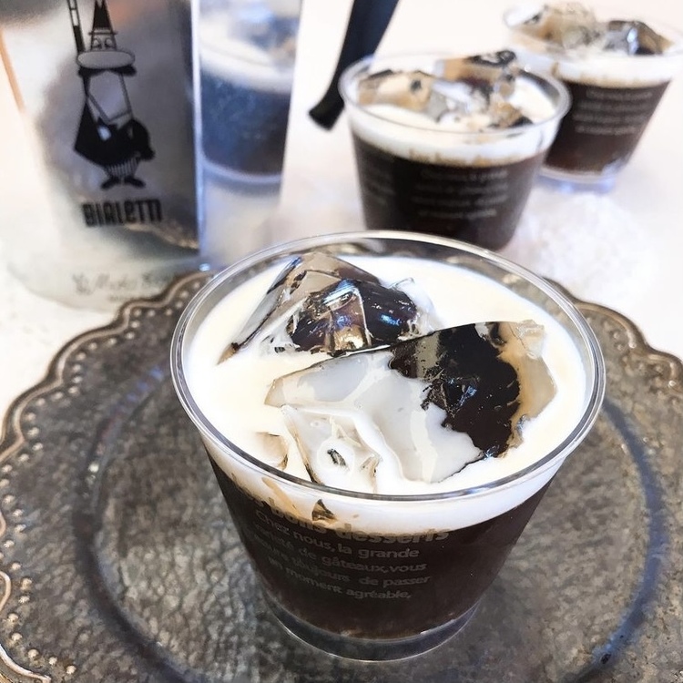 エスプレッソコーヒーゼリー