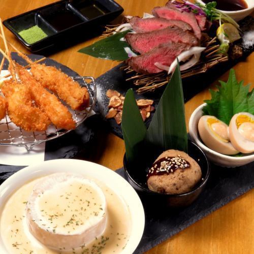 日々工夫して創作された料理。腕がなります