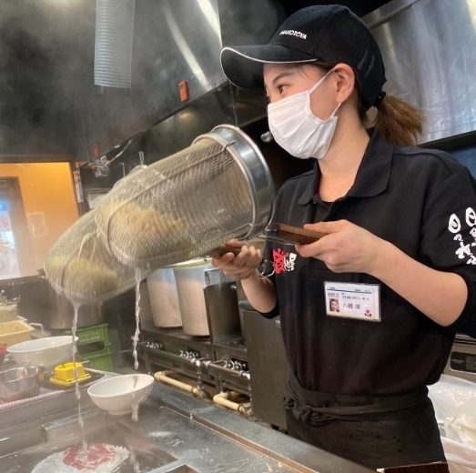 小柄な方もできる麺づくり◎