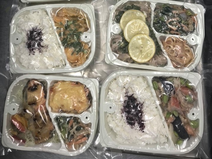 Jリーガー用の冷凍弁当の開発もしています