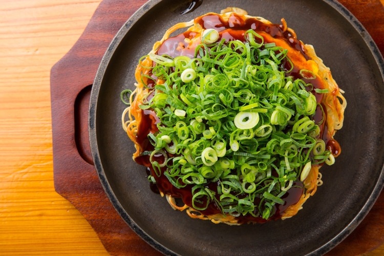当店自慢の広島風お好み焼き★
