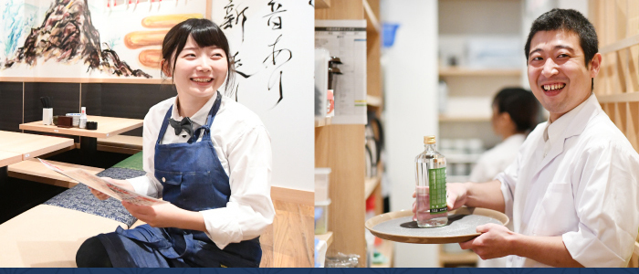 ツマミナグループは“挑戦”ができる場です