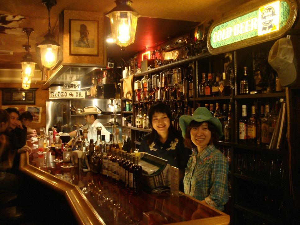 ウエスタンスタイルで接客◎