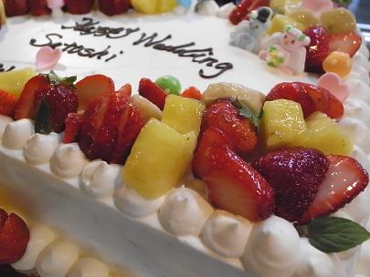 ドルチェも妥協無し。ウェディングまでOK