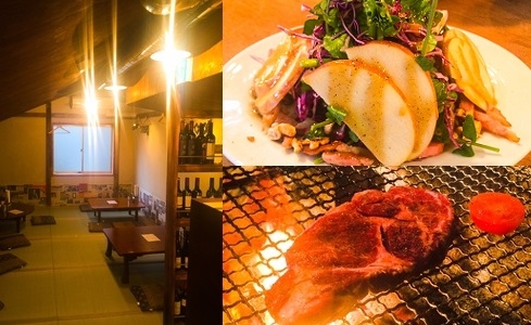 厳選した赤身肉を使用した料理