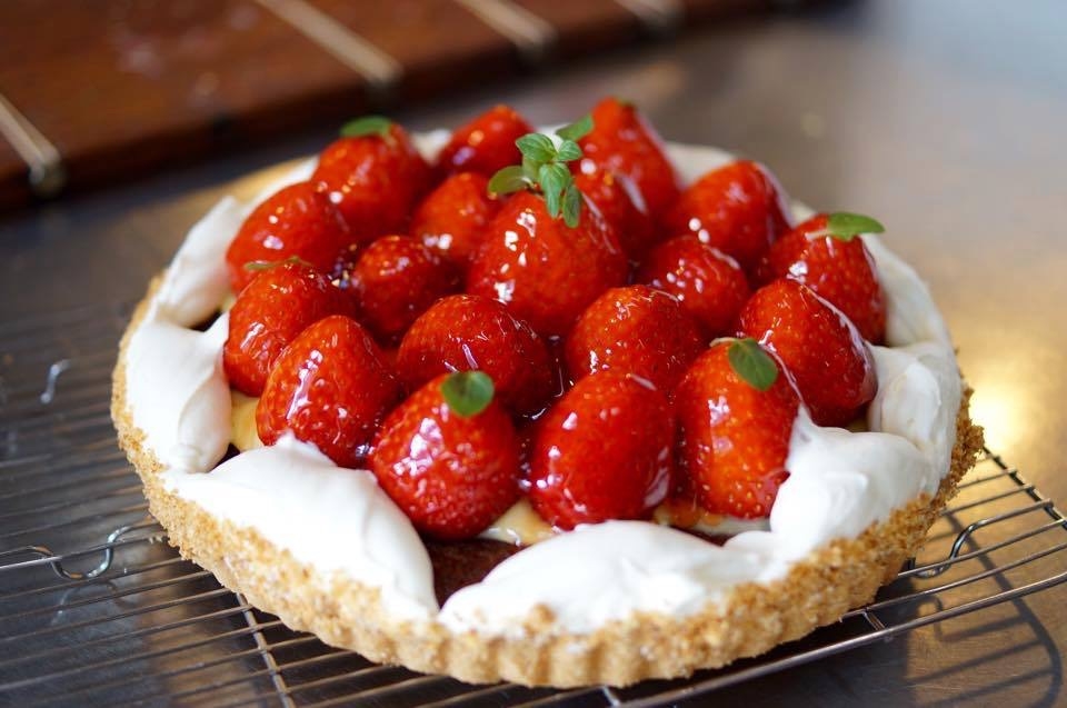 いちごのタルト