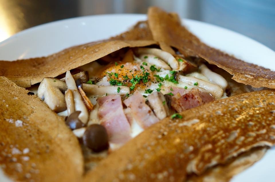 ランチのガレット