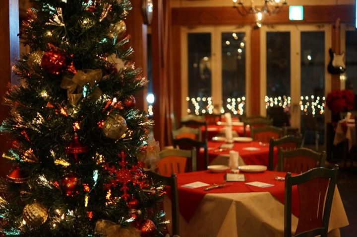 クリスマスの店内