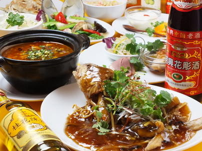 宴会コースで人気の魚丸揚げ