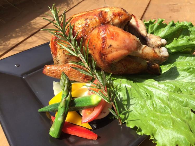 メインはロティサリーチキン