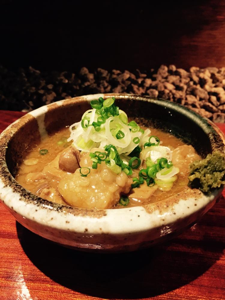 トロトロの牛もつ煮込み