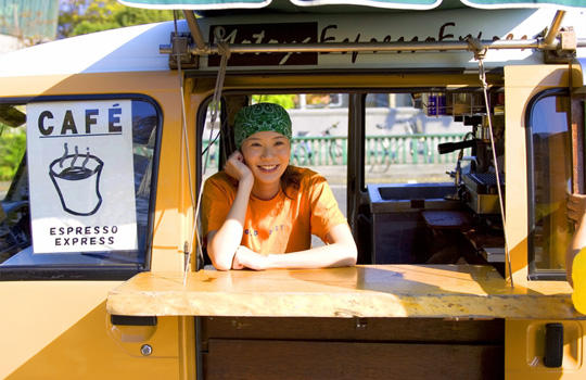 個人経営のお店で働く♪