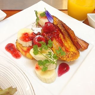 朝食も華やかに！