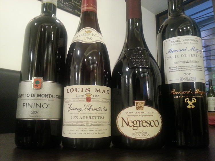 ワインは60種類以上！