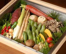 彩り豊かな旬の素材をご提供