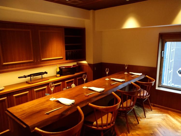 個室BARカウンター