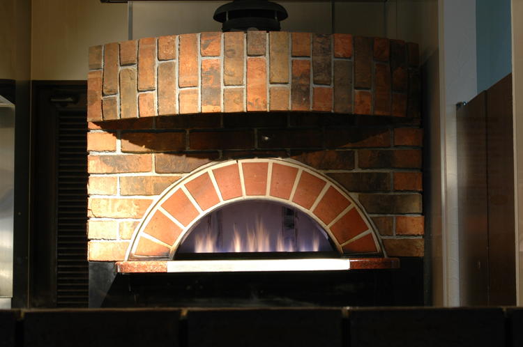 ４００度の石窯です。