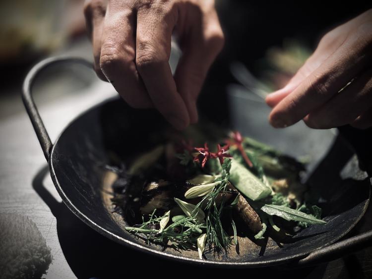 素材を活かしたシンプルな料理