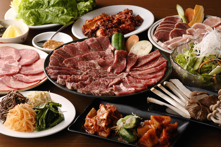 豊富なメニュー