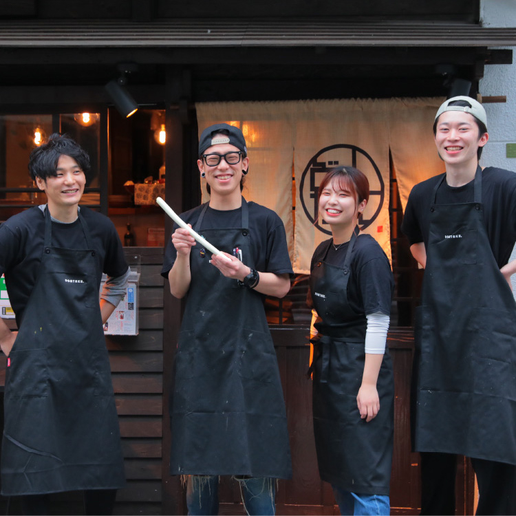 10～20代のスタッフが活躍中！