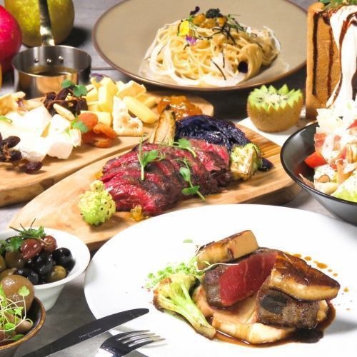 ボリュームたっぷりの肉料理が自慢！