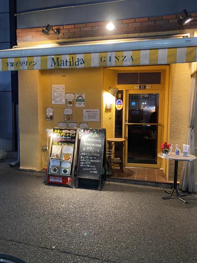 新富町駅前の黄色いお店