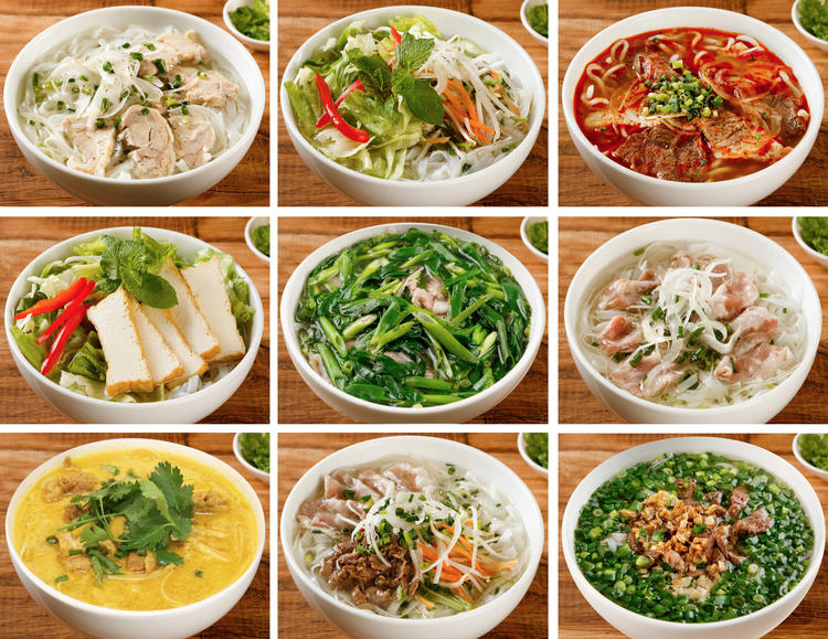 33種類のベトナム麺料理をご提供！