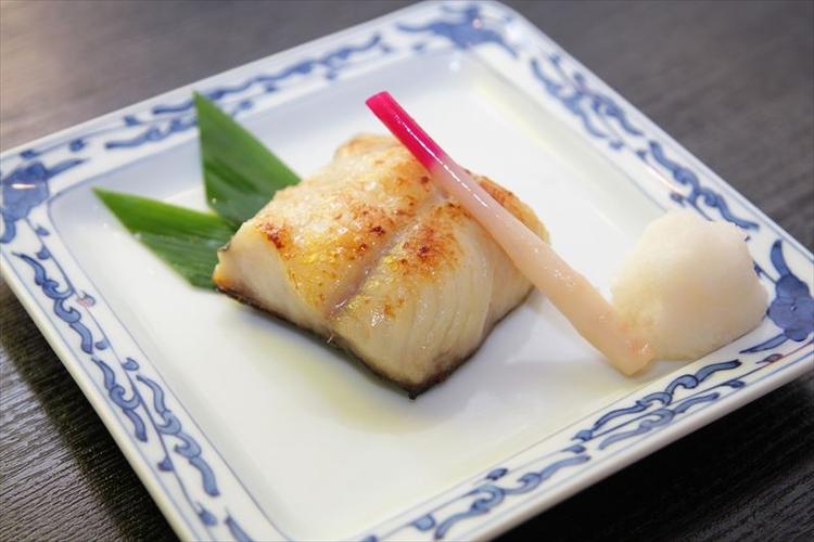 一番人気の銀鱈西京焼