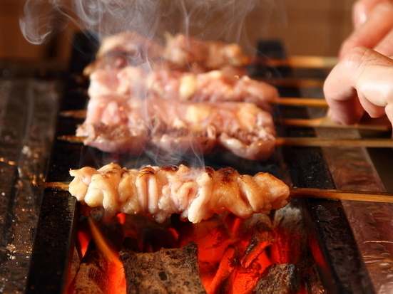 土佐備長炭使用店！