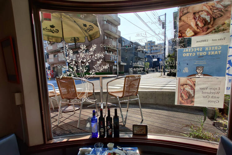 異国情緒あふれる店内です