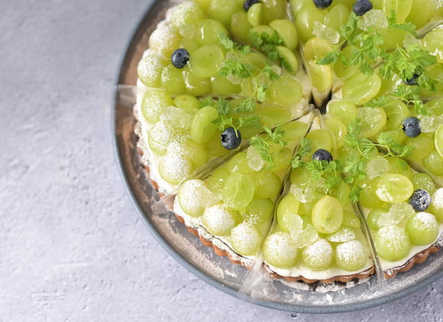 フルーツを贅沢に使用したタルト