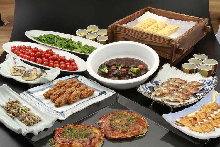 バラエティ豊かなメニューが魅力