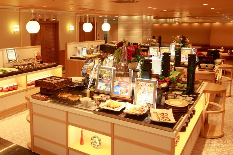 朝食を中心に提供していただきます