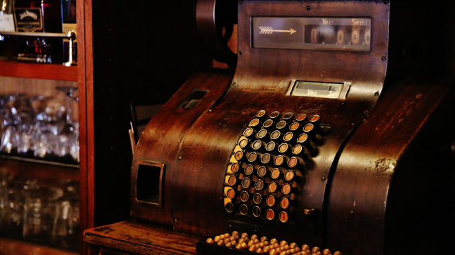 歴史を感じるインテリア…