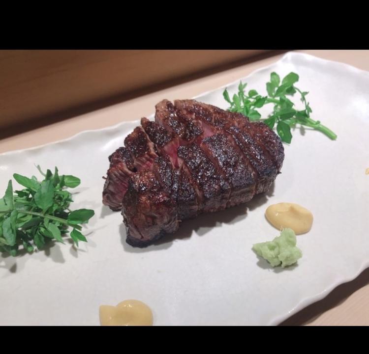 炉でステーキも焼きます