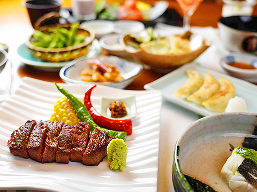 旬素材を使用した本格和食です！