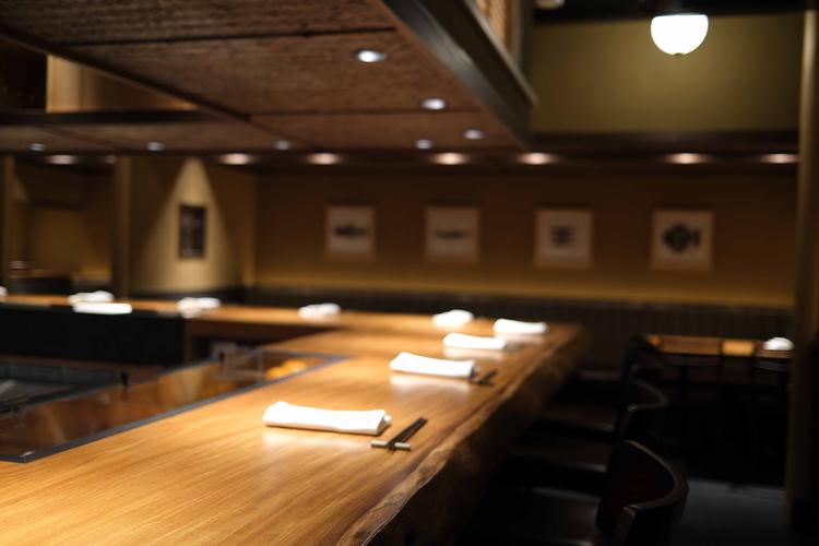 落ち着いて料理とお客様に向きあえる