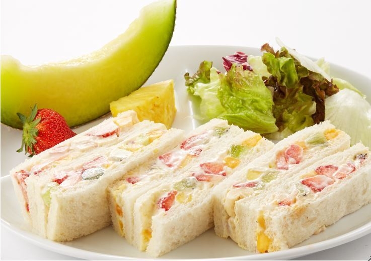 NO1メニューフルーツサンド