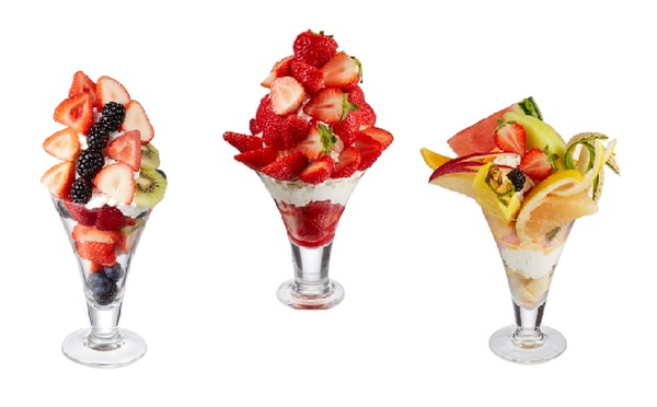 大人気いちごのパフェ