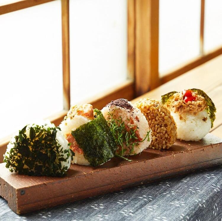 おにぎりもこだわっています